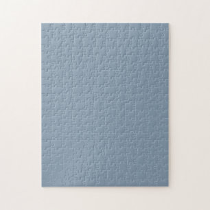Dusty Blue Solid Color Puzzle