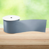 Dusty Blue Solid Color Satinband