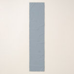 Dusty Blue Solid Color Schal<br><div class="desc">Dusty Blue Solid Color Moderne Farbe.</div>
