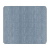 Dusty Blue Solid Color Schneidebrett (Vorderseite)