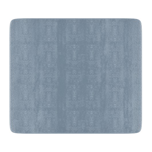 Dusty Blue Solid Color Schneidebrett (Vorderseite)