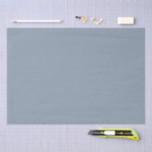 Dusty Blue Solid Color Seidenpapier (Handwerk)