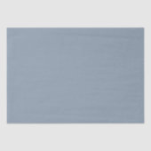 Dusty Blue Solid Color Seidenpapier (Vorderseite)