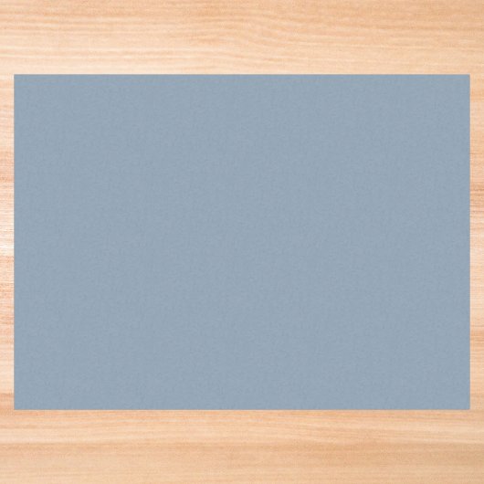 Dusty Blue Solid Color Seidenpapier