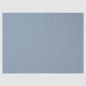 Dusty Blue Solid Color Seidenpapier (Vorderseite)