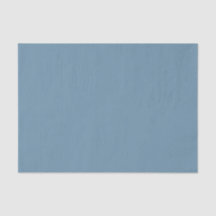 Dusty Blue Solid Color Tissue