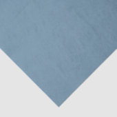 Dusty Blue Solid Color Tissue Seidenpapier (Ausschnitt)