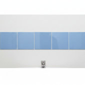 Dusty blue solid fliese