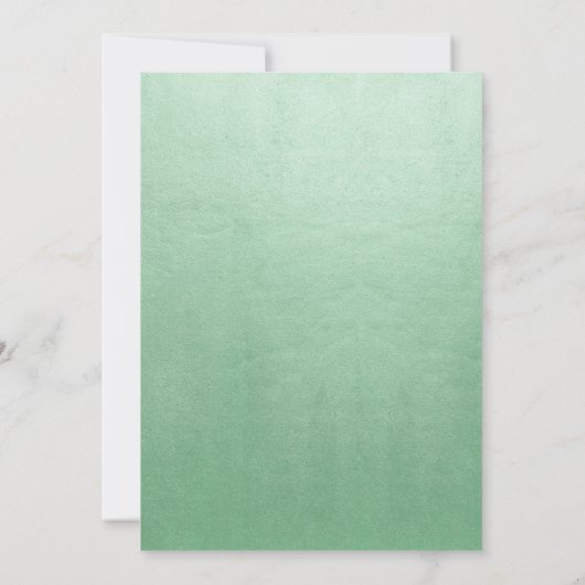 Dusty Blue Succulents Pumpkin Fall Baby Dusche Einladung (Rückseite)