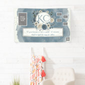 Dusty Blue Teacher Appreciation Photo Banner (Insitu)