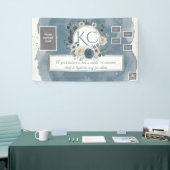 Dusty Blue Teacher Appreciation Photo Banner (Messeveranstaltung)