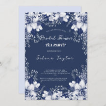 Dusty Blue Tee Party Brautparty