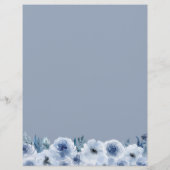 Dusty Blue The Number Challenge Baby Showspiel Flyer (Hinten)