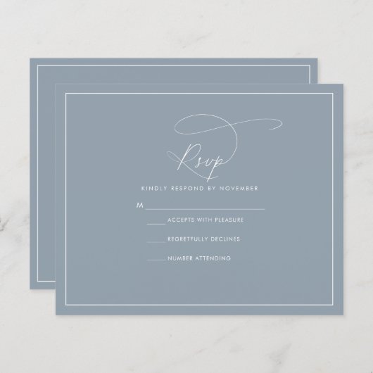 Dusty Blue UAWG (Vorne/Hinten)