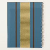 Dusty Blue und Brown Planer (Rückseite)