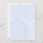 Dusty Blue und Gray Peony Bridesmaids Luncheon (Rückseite)