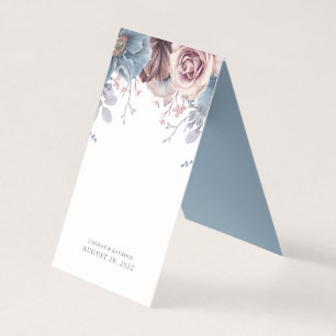 Dusty Blue und Mauve Zusätzliche Karte