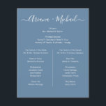 Dusty Blue und White Brautparty Flyer<br><div class="desc">Feiern Sie Ihr geliebtes Brautparty mit unserer Custom Minimal Dusty Blue White Simple Brautparty Card: Eine schicke und zeitlose Hommage an Ihre renommierten Unternehmen. Mit unserer Minimalistischen Dusty Blue White Simple Brautparty Card verschmelzen Eleganz und Einfachheit in einer Kombination, die den lieben Menschen, die an Ihrem besonderen Tag stehen, eine...</div>