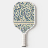 Dusty Blue Vines Pickleball Schläger (Rückseite)