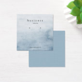 Dusty Blue Watercolor Earring Display (Schreibtisch)