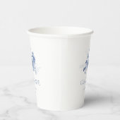Dusty Blue Wedding Cup - Feiern Pappbecher (Rechts)