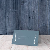 Dusty Blue Wedding Platzkarten