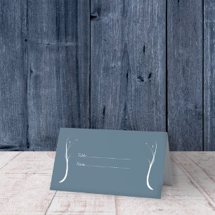 Dusty Blue Wedding Platzkarten