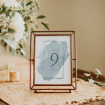 Dusty Blue Wedding Tischnummer and Seating Chart Tischaufsteller<br><div class="desc">Dusty blaue Aquarellspritze mit doppelter silberner Tischnummer mit Sitzkarte auf der Rückseite,  alles in einem serifenlosen eleganten Schriftart bereit für Ihre Anpassung. Karo in unserem Shop für weitere Artikel.</div>