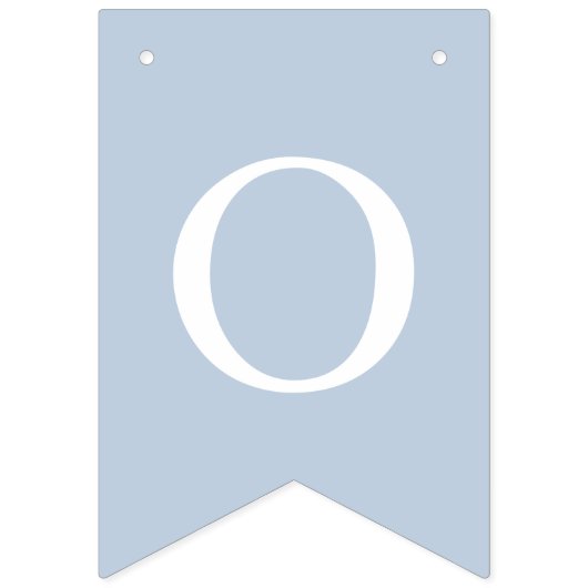 Dusty Blue White Cross Boy Taufe Taufe Jagdfahnen Wimpelkette (Dritte Fahne)