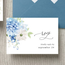 Dusty Blue & White Floral w UAWG