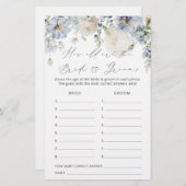 Dusty Blue Wie alt ist das Brautparty? (Vorne/Hinten)