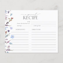 Dusty Blue Wildblume Brautparty Rezept