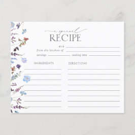 Dusty Blue Wildblume Brautparty Rezept