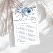 Dusty Blue würde eher Brautparty spielen