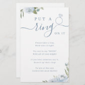 Dusty Blumengestein setzte auf sein Brautparty-Spi (Vorne/Hinten)