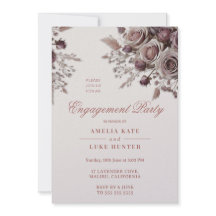 Dusty Blush & Lila Rose Engagement Party