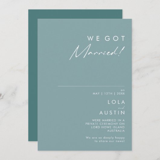 Dusty Boho | Ankündigung der blauen und grünen Ent (Vorne/Hinten)