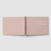 Dusty Boho | Rose und Lila Gästebuch (Voll)