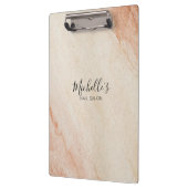 Dusty brown powder chic klemmbrett (Links)