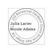 Dusty Brunt Orange Peony Blume Hochzeit im Herbst Gummistempel (Prägung)