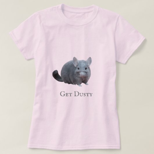 Dusty chinchilla T-Shirt (Design vorne)