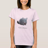 Dusty chinchilla T-Shirt (Vorderseite)