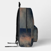 Dusty Clouds im Dusk-Foto Bedruckter Rucksack (Links)