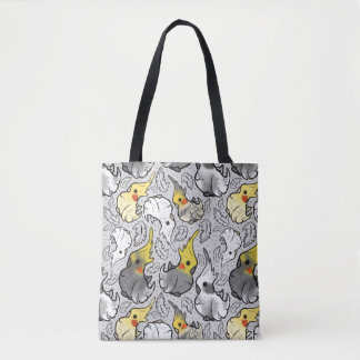 Dusty Cockatiels Tasche Shopping Bag
