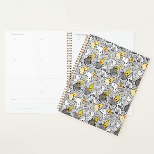 Dusty Cockatiels Weekly Planner Planer (Anzeige)