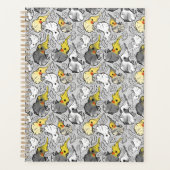Dusty Cockatiels Weekly Planner Planer (Vorderseite)