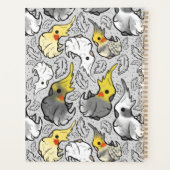 Dusty Cockatiels Weekly Planner Planer (Rückseite)