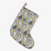 Dusty Cockatiels Weihnachtsfest Strumpf Kleiner Weihnachtsstrumpf (Vorderansicht (hängend))