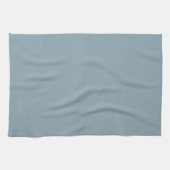 Dusty Cornflower Blue Solid Color Geschirrtuch (Horizontal)