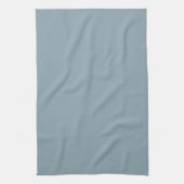Dusty Cornflower Blue Solid Color Geschirrtuch (Vertikal)
